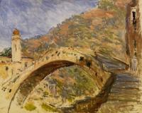 Monet, Claude Oscar - Bridge at Dolceacqua